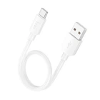 Кабель HOCO X96 Hyper 27W charging data cable Type-C(L=0.25M) White