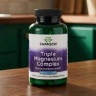 Потрійний комплекс магнію від стресу та судом Triple Magnesium Complex Swanson 400 мг 100 веганських капсул