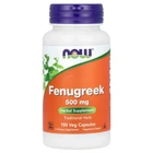 Пажитник Now Foods Fenugreek 500 мг Капсули