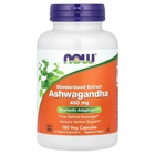 Натуральна добавка Now Foods Ashwagandha 450 мг Капсули