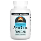 Натуральна добавка Source Naturals Оцет яблучний 500 мг Таблетки