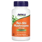 Натуральна добавка Now Foods Rei-Shi Mushrooms 270 Мг Капсули