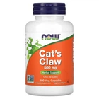 Натуральна добавка Now Foods Cat's Claw 500 мг веганські Капсули