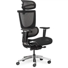 Крісло Mealux S8 Air Black (арт. HF-S8P M/B)