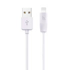 Кабель Hoco X1 Lightning 2м для зарядки и передачи данных с быстрой зарядкой 2.4А белый