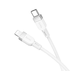 Кабель Hoco X109 Energy PD силиконовый для зарядки и передачи данных iPhone iPad с разъемами Type-C Lightning 27 Вт 1 м