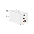 Зарядний пристрій Baseus 65W GaN5 Pro 2C+U(CCGP120202 ) white (960194) Baseus 960194 1066789