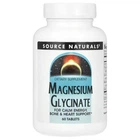 Гліцинат магнію Source Naturals (Magnesium Glycinate) 60 таблеток (SNS-02890)