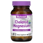 Хелатний магній Bluebonnet Nutrition (Chelated Magnesium) 60 капсул (BLB-00682)
