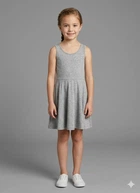 Платье H&M 134/140 Серый 0741253_сер