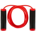Скакалка с PVC жгутом LiveUp LP8286 (l-2,75м, d-6мм, красный)