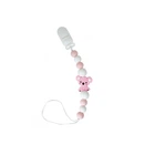 Цепочка для пустышки "Коала" MGZ-0521(Pink) силиконовая