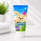 Детская зубная паста Brush-Baby Зайчик, 50 мл – для детей от 0 до 3 лет, с фтором 1000, вкус яблочная мята