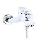 Змішувач для ванни Latwa 006 (з душовим гарнітуром) (k35) LDLAT006WHI45424 White Lidz