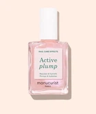 Лак для ногтей укрепляющий лечебный Manucurist ACTIVE PLUMP с коллагеном, розовый 15мл