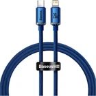 Кабель Baseus Crystal Shine Series Type-C to Lightning 20W 1.2m Blue (CAJY000203) [71412] [71412