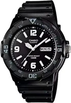 Чоловічий наручний годинник Casio MRW-200H-1B2, кварцовий, полімерний ремінець, водозахист 100 м