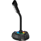 Микрофон HP RGB backlit 3.5мм+USB Black (DHP-1100C)