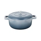 Каструля DOMA 20х9,5см, 2,5л Pepper PEPPER-2324-20 блакитна