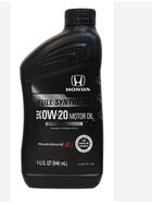 Моторное масло Honda Synthetic Blend