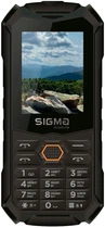 Мобильный телефон Sigma mobile X-treme PV68 Black-Orange (UA UCRF)