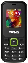 Мобильный телефон Sigma mobile X-style 171 MINI Black-Green (UA UCRF)