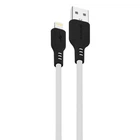 Кабель Proove Rebirth USB to Lightning 2.4A (1m) black/white