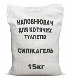 Наповнювач для котячого туалету силікагелевий 15кг