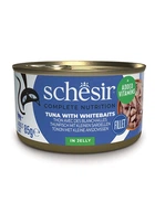 Вологий корм Schesir Tuna Whitebait зі смаком тунця з мальками 85 г