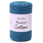 Пряжа YARNART Macrame Cotton, 789 морская волна
