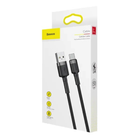 Кабель Baseus Cafule Cable USB For Type-C 3A 0.5m Gray+Black