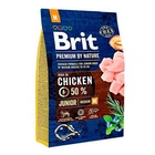 Сухой корм Brit Premium Junior M для щенков и молодых собак средних пород со вкусом курицы