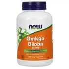 Натуральна добавка Now Foods Ginkgo Biloba 60 мг Веганські капсули