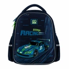Рюкзак GoPack Education Speedway "Гонка" 34.5х26х12.5 см темно-синій (GO25-165S-4)