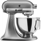 Кухонна машина KitchenAid Artisan 4,3 л 5KSM95PSECU з відкидним блоком сріблястий