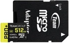MicroSDXC TEAM 256 GB microSDXC Pro+ UHS-I U3 V30 A2 Class 10 + SD-adapter (TPPMSDX256GIA2V3003)