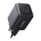 Мережевий зарядний пристрій UGREEN X514 20W 2-Port GaN Fast Charger EU black