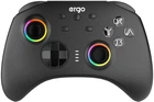 Геймпад Ergo GG04BT бездротовий з вібрацією та RGB-підсвіткою Чорний (GG04BT)