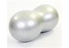 М'яч для фітнесу EasyFit Peanut (фітбол горіх-арахіс), Діаметр 45 см, Довжина 90 см, Сірий