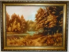 Картина Краєвид Осінній ліс Гранд Презент 30*40 П-403