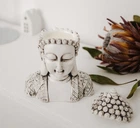 Аромасвічка BUDDHA SANDAL GRAY 100% WOOD WAX 140g 30h Гранд Презент NAC 1061
