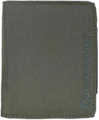 Гаманець Lifeventure Recycled RFID Wallet Olive з перероблених матеріалів водостійкий RFID-захист для подорожей
