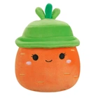 Дитяча м'яка іграшка Морква Кароліна в капелюсі Squishmallows SQER01214, 19 см