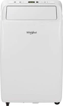 Кондиціонер мобільний Whirlpool PACF29COW, 2.8 кВт, до 25 м², 3 режими роботи, 6th Sense, Jet, Autoclean, R290, білий