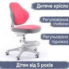 Дитяче крісло Evo-Kids Mio Classic Pink (арт.Y-405 KP)