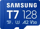 Карта памяти Samsung T7 microSDXC 128GB UHS-I U3 V30 A2 (MB-MB128T/WW)