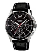 Мужские часы Casio MTP-1374L-1A черные 50 м