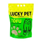 Наповнювач Lucky Pet з тофу для котячого туалету гіпоалергений, 6 л
