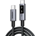 Кабель USB 2.0 Type-C M-M, 2 м, 100W, 5A (480Mbps)Smart display Чорний, L509 UGREEN