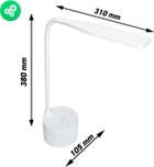 Настільна лампа NOUS S7 White з Bluetooth-колонкою (9586746353750) - зображення 9